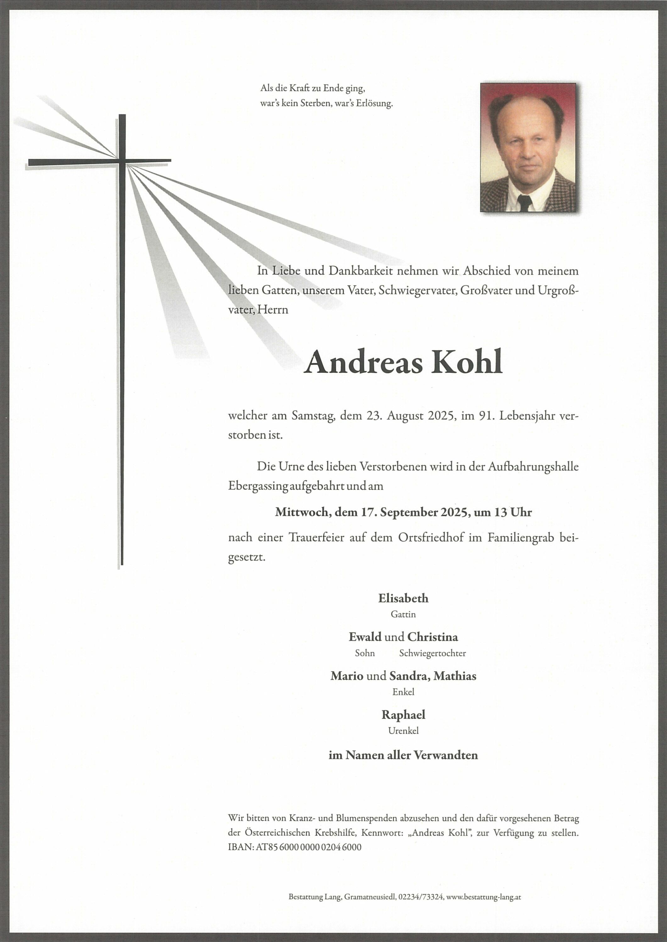 Andreas Kohl